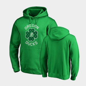 Men's Oregon Ducks St. Patrick's Day Kelly Green Luck Tradition Pullover Hoodie 623403-481