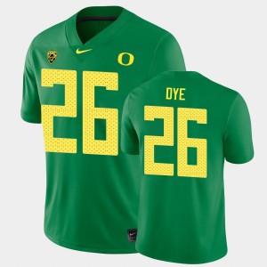 Men's Oregon Ducks College Football Green Travis Dye #26 Game Jersey 604204-712