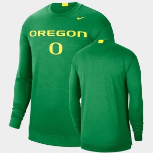 Men's Oregon Ducks College Basketball Green Basketball Team Spotlight Longsleeve T-Shirt 196976-132