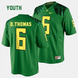Youth Oregon Ducks College Football Green De'Anthony Thomas #6 Jersey 201991-459