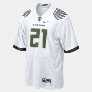 Youth Oregon Ducks College Football White LaMichael James #21 Jersey 583882-396