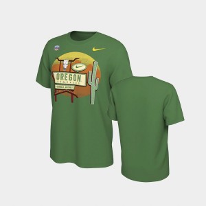 Men's Oregon Ducks 2021 Fiesta Bowl Green Bound T-Shirt 268279-467